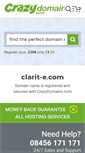 Mobile Screenshot of clarit-e.com